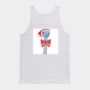 Santa Ostrich Tank Top